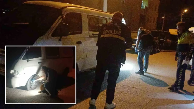 dur ihtarina uymadi aracla polis memuruna carpip kacti sZhefujd