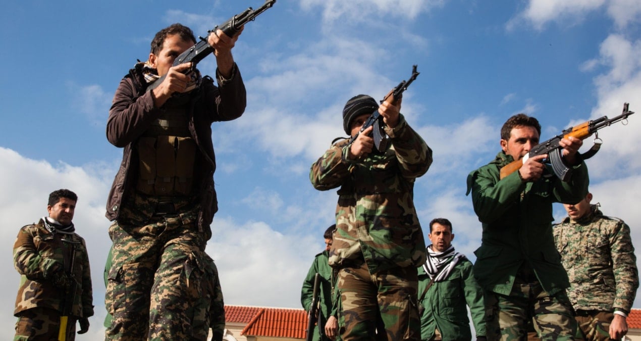 mesut barzaniden suriyeye mudahale tehdidi bwK1MpUG