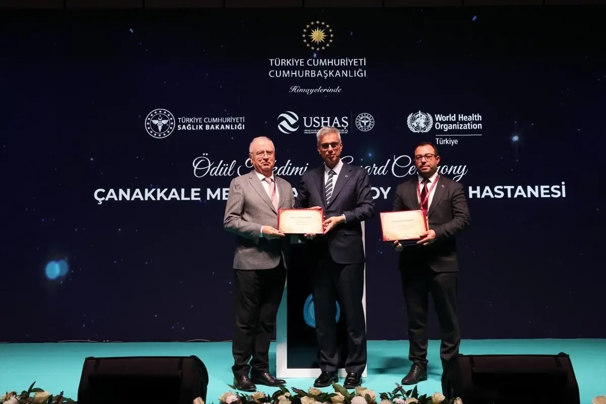 canakkale mehmet akif ersoy devlet hastanesi getat kongresinde en basarili 10 hastane arasina girdi RiimZuXD