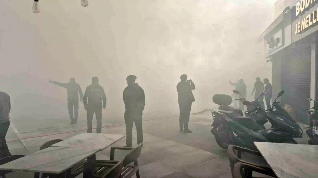 Bodrum’da Yangın Paniği