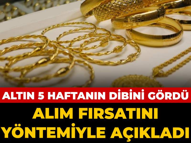 Altın Fiyatları 5 Haftanın En Düşük Seviyesinde: Yatırımcılar İçin Alım Stratejileri