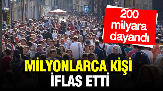 Türkiye’de İflas Edenlerin Sayısı Artıyor: Batık Krediler 200 Milyar Liraya Yaklaştı
